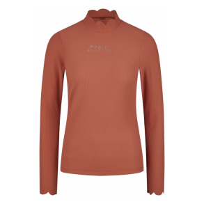 Pikeur rip ridebluse - Rose Wood