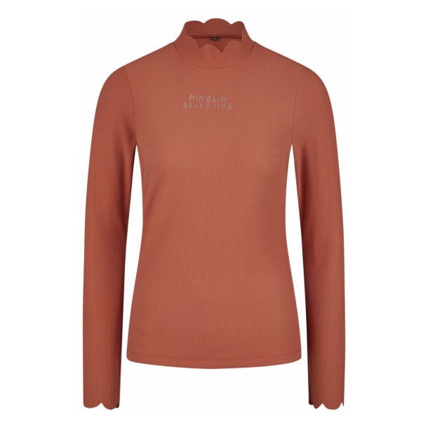 Pikeur rip ridebluse - Rose Wood