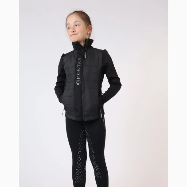 Montar Emma junior ridejakke - Sort