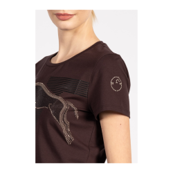 Vestrum Interlaken ride t-shirt - M�rkebrun