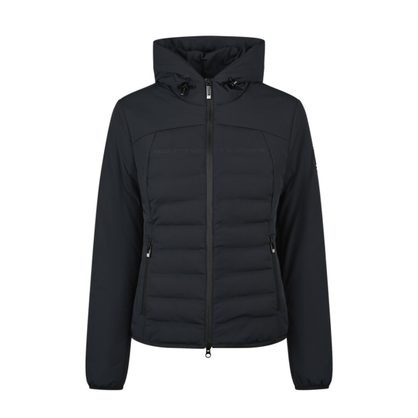 Pikeur quiltede flex ridejakke - Sort