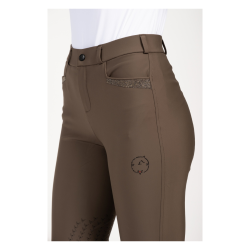 Vestrum LAB Antilia ridebukser m/kn�grip - Dark Olive Green