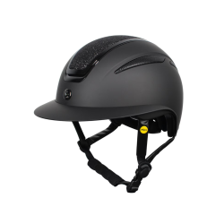 Hansbo Sport Air Mips ridehjelm - Mat sort