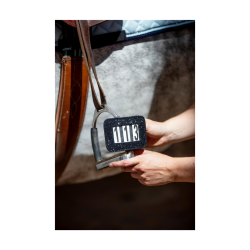 HG stvnenummer m. glitter - Sort