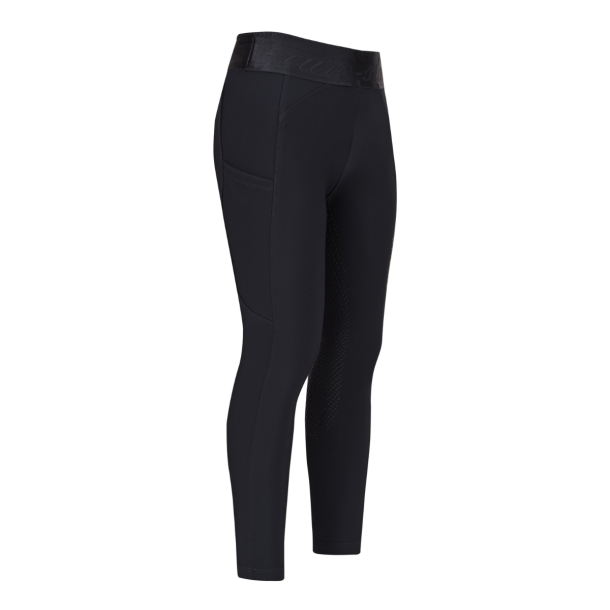 Euro-Star Impress vinter ridetights til b�rn - Sort