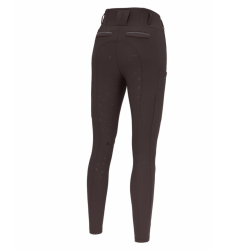 Pikeur Linnett vinter ridebukser, fuldgrip - Chocolate Brown 