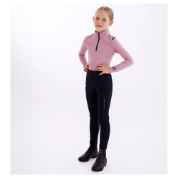 Euro-Star Impress vinter ridetights til b�rn - Sort
