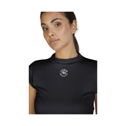 Pikeur cropped ride t-shirt - Sort