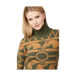 Vestrum Ansan strik - Oliva Scuro/Sabbia