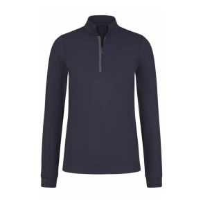 Pikeur ridebluse til dame med sten, navy
