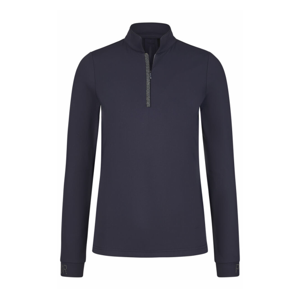 Pikeur ridebluse til dame med sten, navy