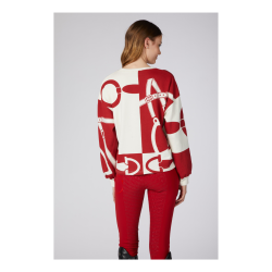 Vestrum Montpellier ridebluse - Wool/Rosso