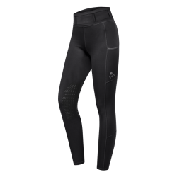 ELT Ella ridetights m/fuldgrip, junior - Sort 