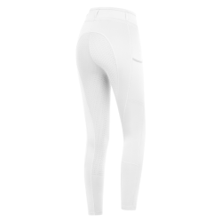 ELT Ella ridetights m/fuldgrip, junior - Hvid