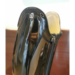 Cavallo Insignis Slim ridestvler m. lak - Sort 