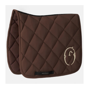 Vestrum Bordeaux underlag dressur - Chocolate/Beige