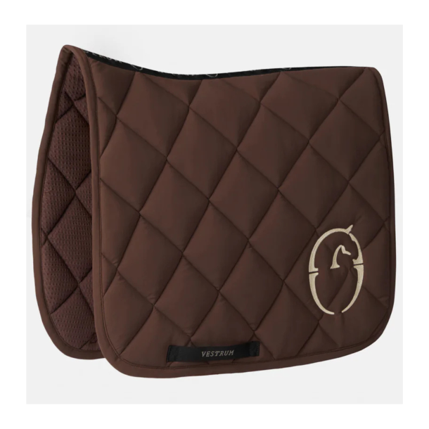 Vestrum Bordeaux underlag dressur - Chocolate/Beige