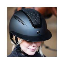 Hansbo Sport Air Mips ridehjelm - Mat sort