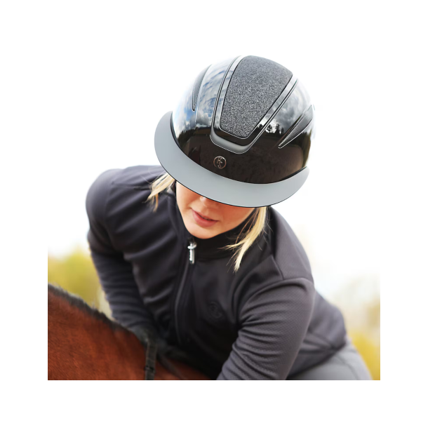 Hansbo Sport Air Mips ridehjelm - Shiny sort