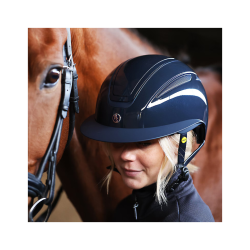 Hansbo Sport Air Mips ridehjelm - Shiny navy