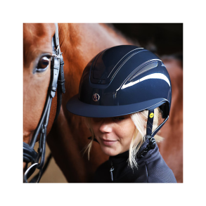 Hansbo Sport Air Mips ridehjelm - Shiny navy