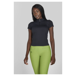 Pikeur ride t-shirt til dame, sort