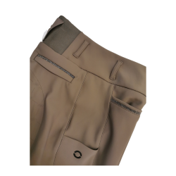Pikeur Linnett vinter ridetights m. fuldgrip - Slate Brown