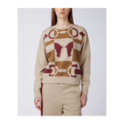 Vestrum Valberg ridebluse - Beige/Amaranto