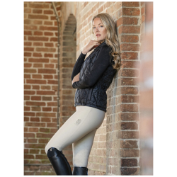 Pikeur Ceelina ridebukser, fuldgrip - Pearl Gray