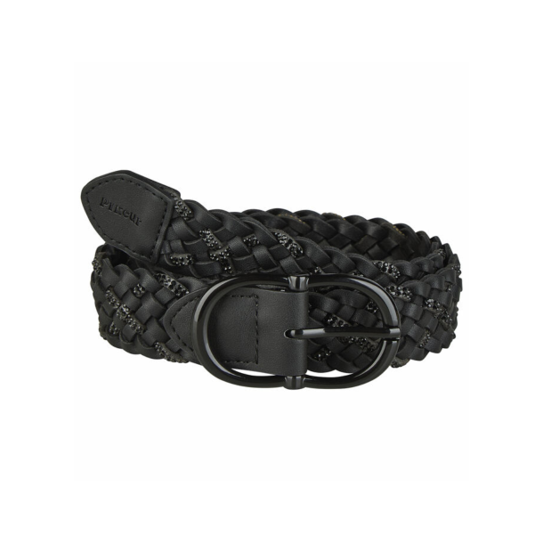 Pikeur b�lte i flet, sort