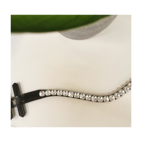 SteinEQUEST pandebnd 12 mm sten - Crystal