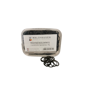 Waldhausen manelastikker gummi - Sort