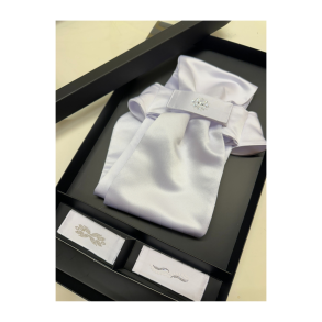 Pikeur plastron 3-i-1 - Hvid