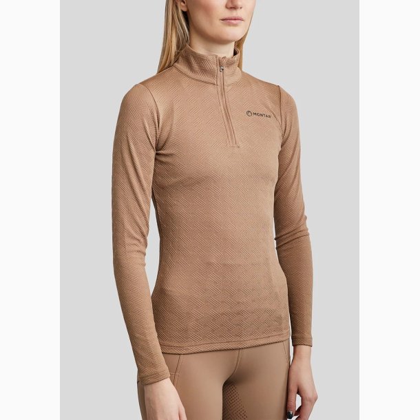 Montar MoCilia ridebluse - Latte