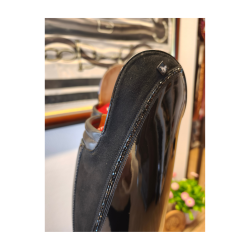 DeNiro Bellini ridest�vler med sten - Sort lak