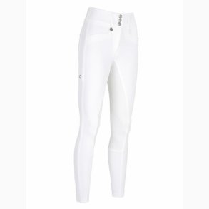 Pikeur New Candela ridebukser m/fuldgrip - Hvid
