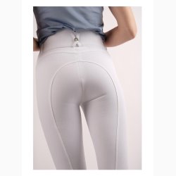 Montar Ess Megan ridebukser m/fuldgrip - Hvid