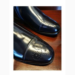 DeNiro Bellini ridestvler m/Up top - Brushed Blue Navy