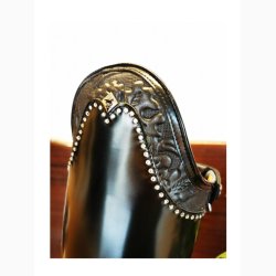 DeNiro Bellini ridestvler m/Rondine top &amp; sten - Brushed sort