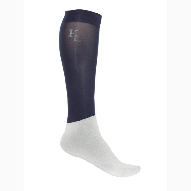 Kingsland Classic Show Socks ridestrmper, 3 par - Navy