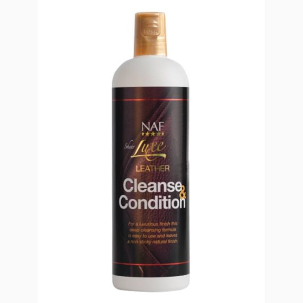 NAF leather cleanse &amp; condition, 500 ml.