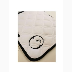 Vestrum Perugia sadelunderlag, full - Hvid/Navy