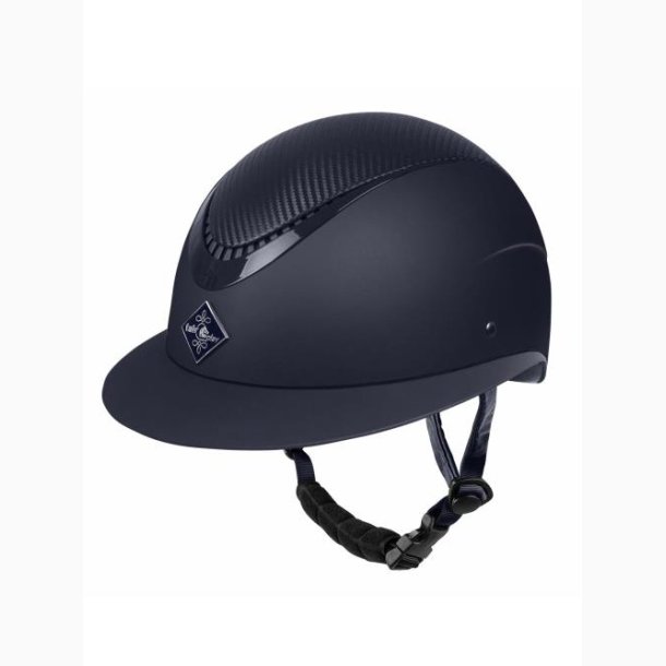 Fairplay Apoleus Carbon ridehjelm m/bred skygge - Navy